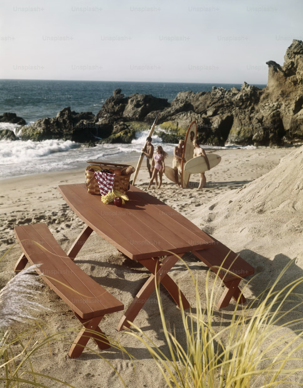 Create a Beach Paradise in Your Backyard with Outdoor Furniture and Umbrellas