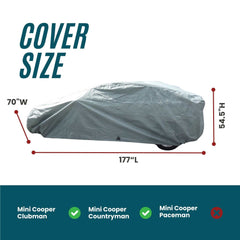 Car Cover for Mini Cooper Countryman and Clubman 177