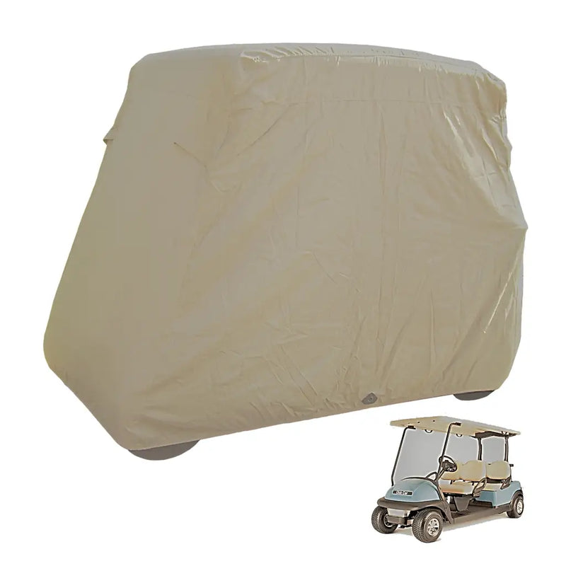 4 Passenger Golf Cart Storage Cover Taupe - Covers &