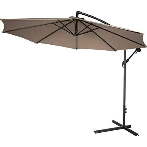 9ft Cantilever Hanging Umbrella 8 Rib Replacement Canopy