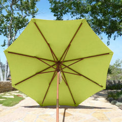 9ft Market Patio Umbrella 8 Rib Replacement Canopy Avocado