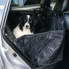 Pet Car Seat Hammock Cover with Mesh Window