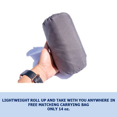 Sleeping Bag Liner Hiking Camping Hostel Travel Sack Sheet, Rectangular with Zipper 80