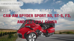 Can-Am Spyder Sport Model Full Cover for RS, ST, ST-S, RS, F3, F3-S