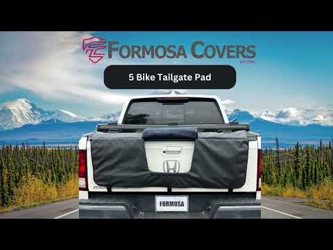 5 Bike Tailgate Pad for Truck Bed 52.25" L x 31.5" W