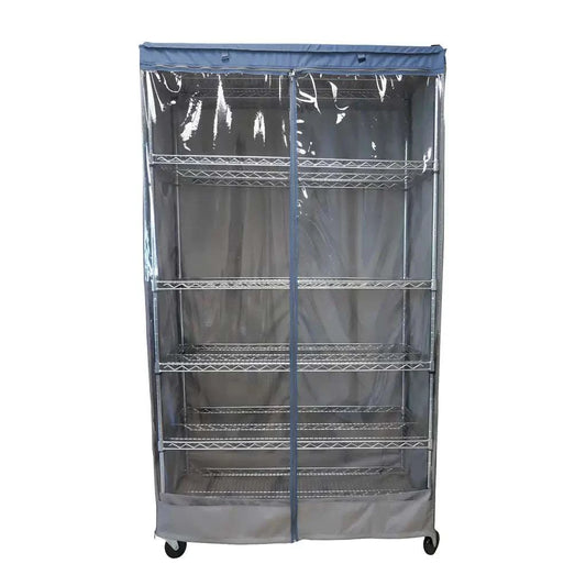 Storage Shelving Unit Cover fits racks 36W x 18D 72H one