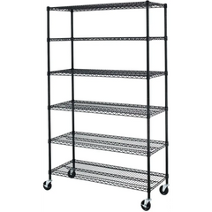 Storage Shelving Unit Cover fits racks 48W x 18D 72H all see