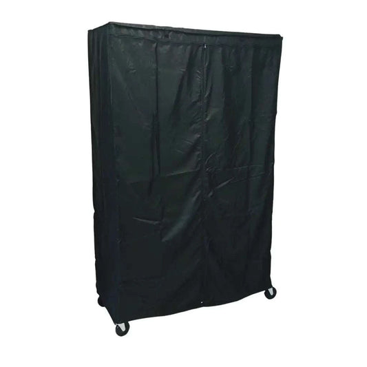 Storage Shelving Unit Cover fits racks 48W x 24D 72H in