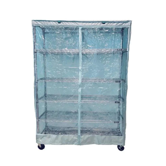 Storage Shelving Unit Cover fits racks 48W x 24D 72H one