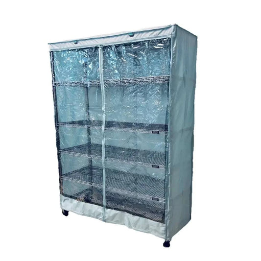 Storage Shelving Unit Cover fits racks 60W x 24D 72H one