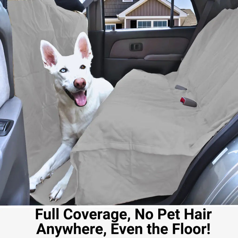 XX-Large Pet Seat Cover For Truck Van or Large SUV 62W Grey